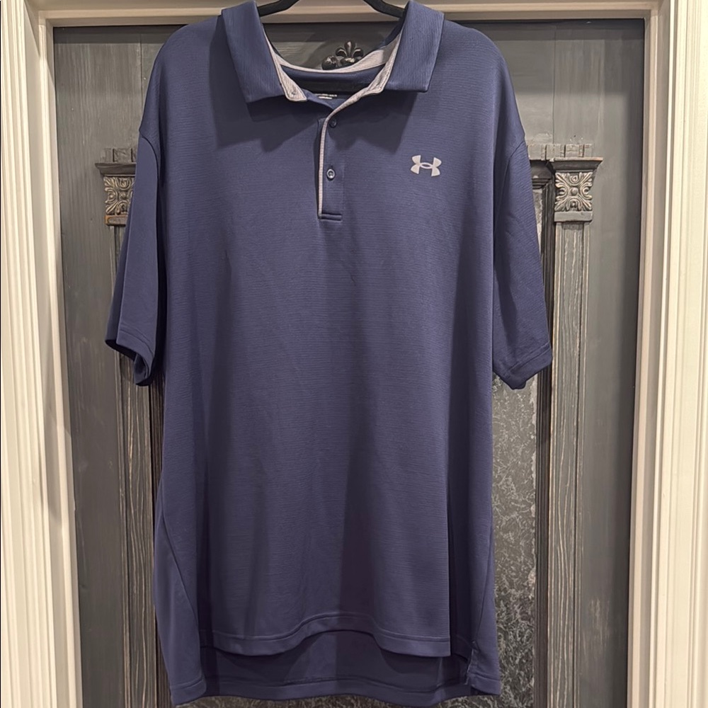 Under Armour Men's Blue Polo Shirt